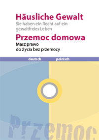 Häusliche Gewalt, Broschüre in dt-polnischer Sprache